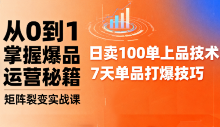 抖音小店爆品打造与矩阵裂变实战课-创客聚集地