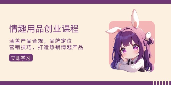 情趣用品创业课程：涵盖产品合规，品牌定位，营销技巧，打造热销情趣产品-创客聚集地