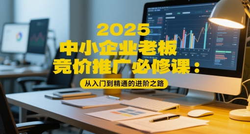 2025中小企业老板竞价推广必修课：从入门到精通的进阶之路-创客聚集地