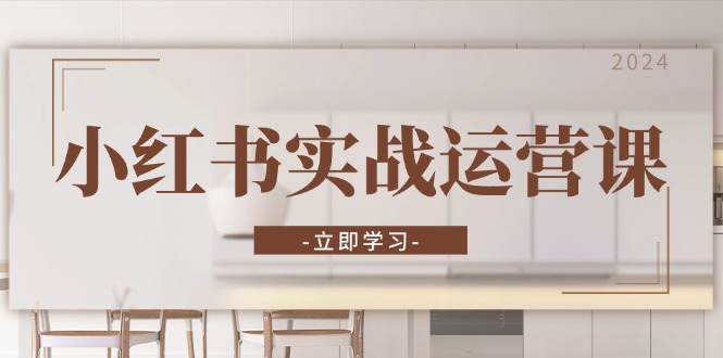 小红书实战运营课：从开通店铺到直播话术，打造爆款笔记与高效直播-创客聚集地
