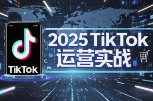 2025TikTok电商运营，掌握TikTok店铺运营核心技巧，实现低成本高转化-创客聚集地