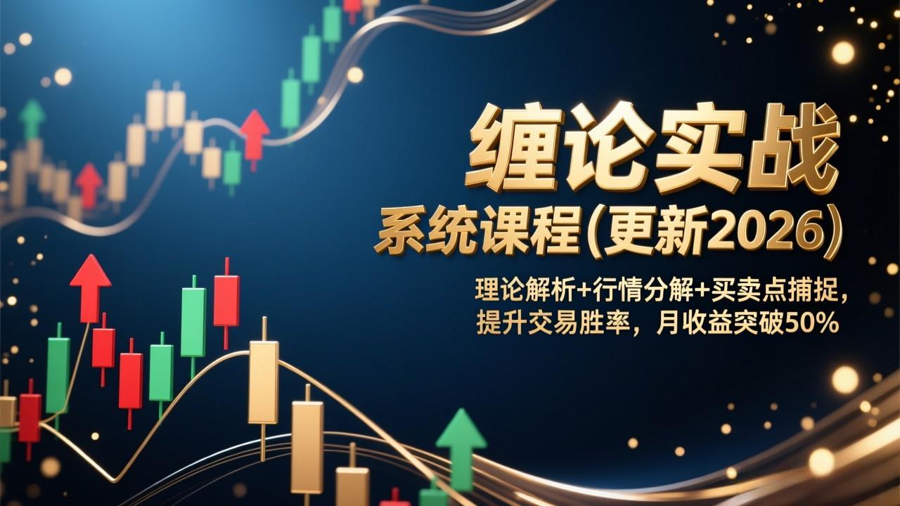 缠论实战系统课程(更新2026-创客聚集地