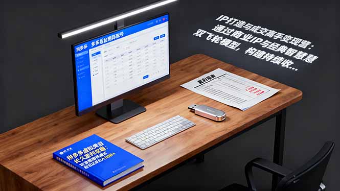 IP打造与成交高手变现营:通过商业IP+经典智慧双飞轮模型 构建持续收钱系统-创客聚集地