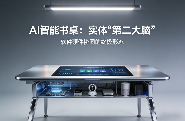 AI智能书桌搭建，构建你的实体“第二大脑”，软件硬件协同的终极形态-创客聚集地